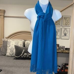 Echo Womens Teal Blue Scarf